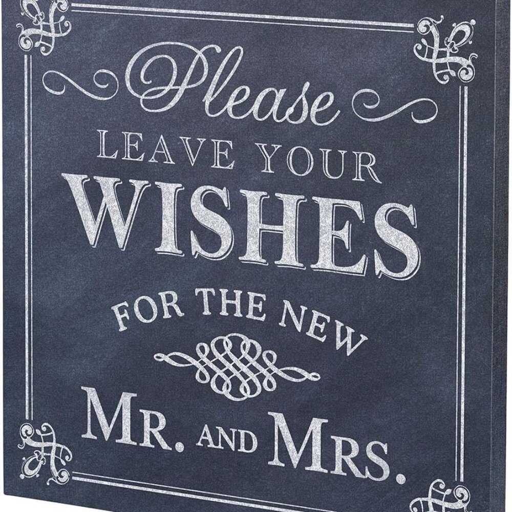 Lillian Rose Leave Your Wishes Wedding Sign, Brand New, great wedding accessory
